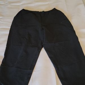 Adidas black vintage loose capris women's medium